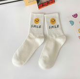 Yellow Smiley Socks  (Build A Boxx Only)